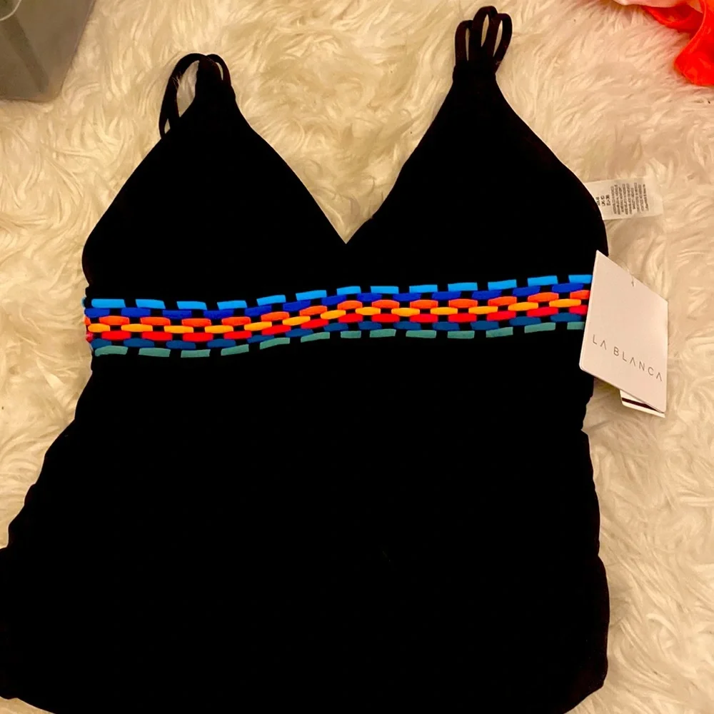 La Blanca tankini top - Picture 1 of 5